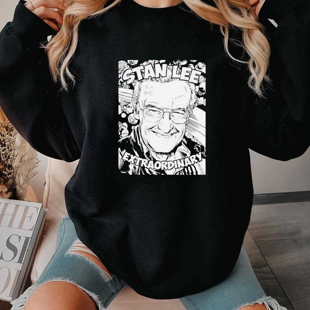 Stan Lee Extraordinary Comic Shirt Stan Lee Extraordinary Comic Shirt