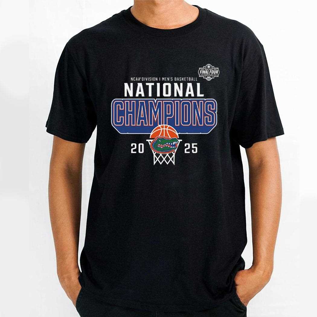 Florida Gators 2025 Ncaa Mens Basketball National Champions Schedule Shirt Florida Gators 2025 Ncaa Mens Basketball National Champions Schedule Shirt