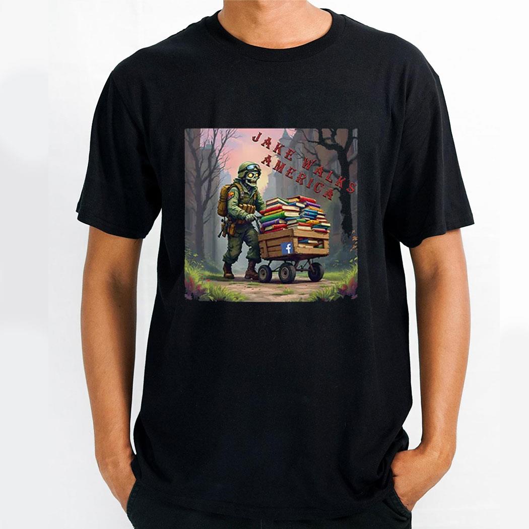 The Zombie Pusher Jake Walks America Shirt