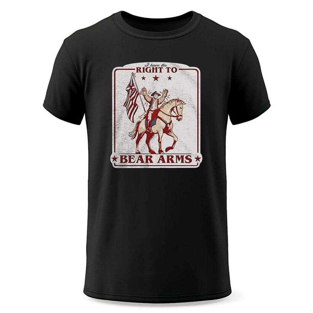 American Flag And Horse I Have The Right To Bear Arms Shirt American Flag And Horse I Have The Right To Bear Arms Shirt