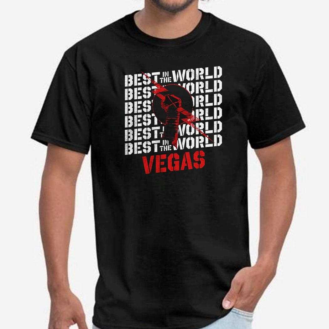 Best In The World Vegas Cm Punk Shirt