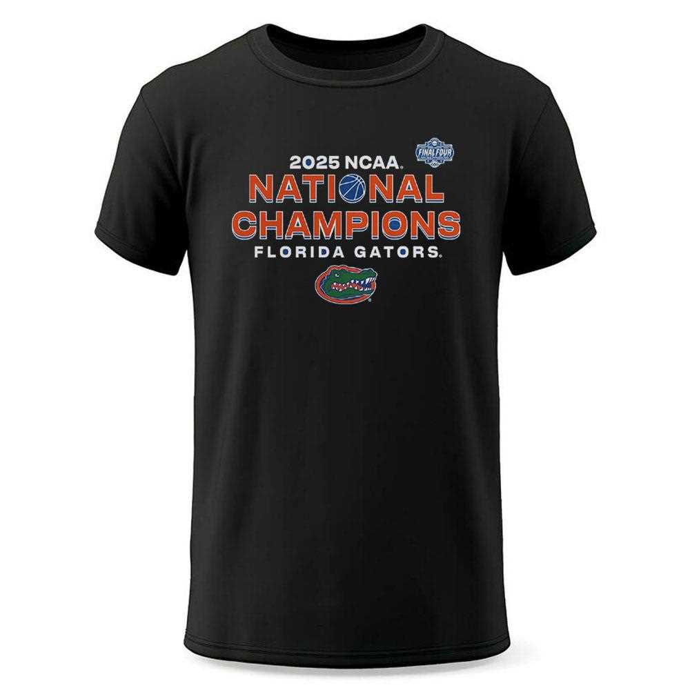 Florida Gators 2025 Ncaa Mens Basketball National Champions Schedule Shirt Florida Gators 2025 Ncaa Mens Basketball National Champions Schedule Shirt