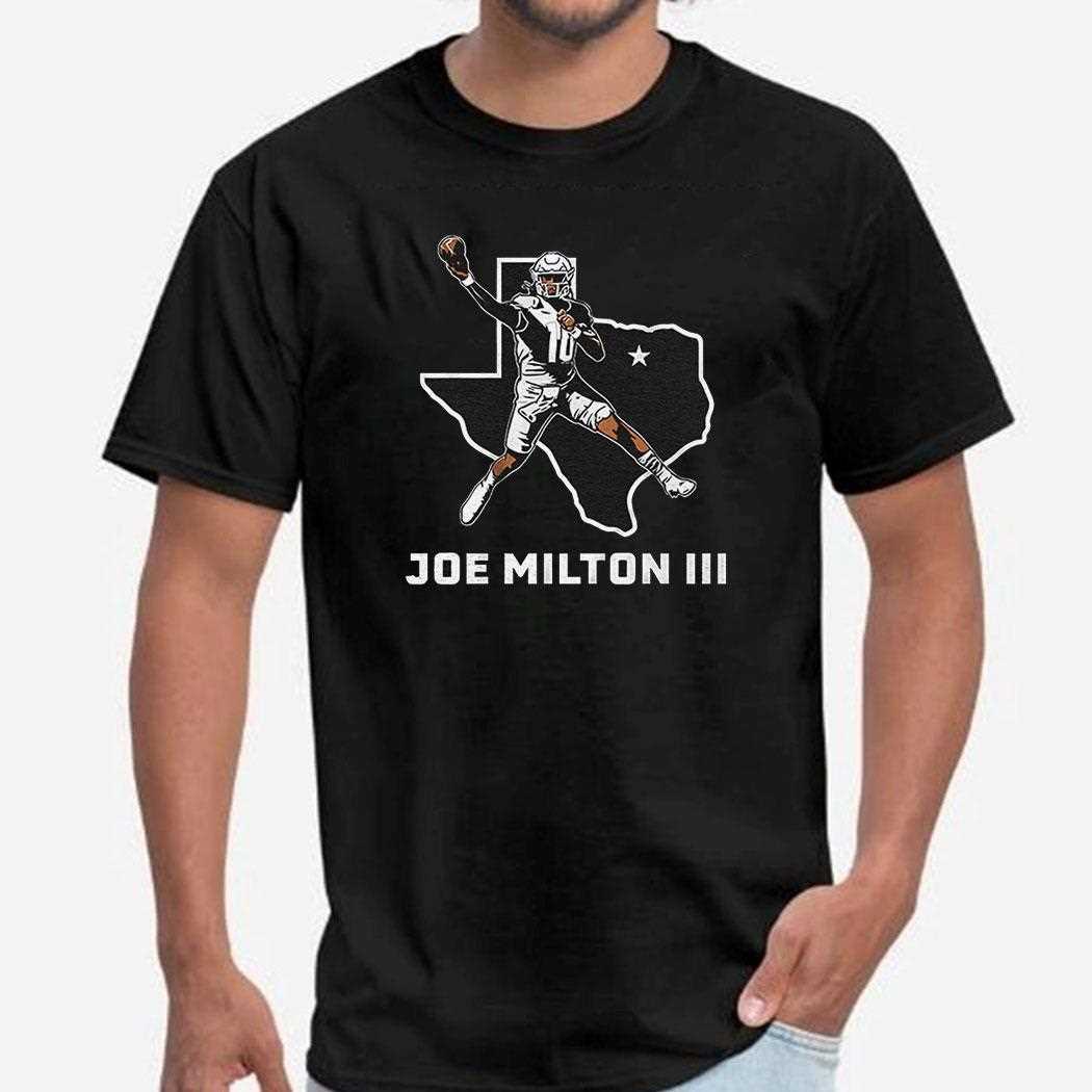 Joe Milton Iii State Star Shirt Joe Milton Iii State Star Shirt