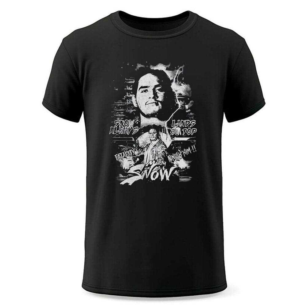 Marty Wrestler Snow Lands On Top Shirt Marty Wrestler Snow Lands On Top Shirt