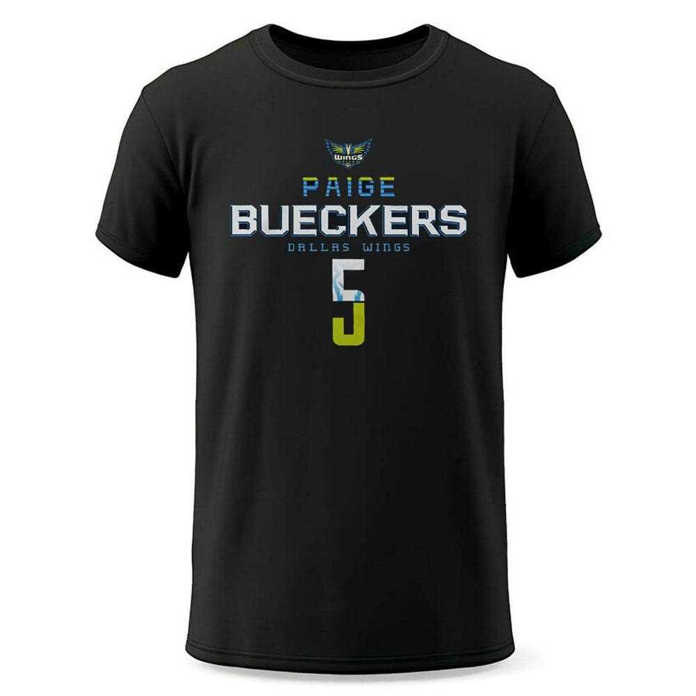 Paige Bueckers Dallas Wings Stadium Essentials 2025 Wnba Draft Player Runaway Shirt Paige Bueckers Dallas Wings Stadium Essentials 2025 Wnba Draft Player Runaway Shirt