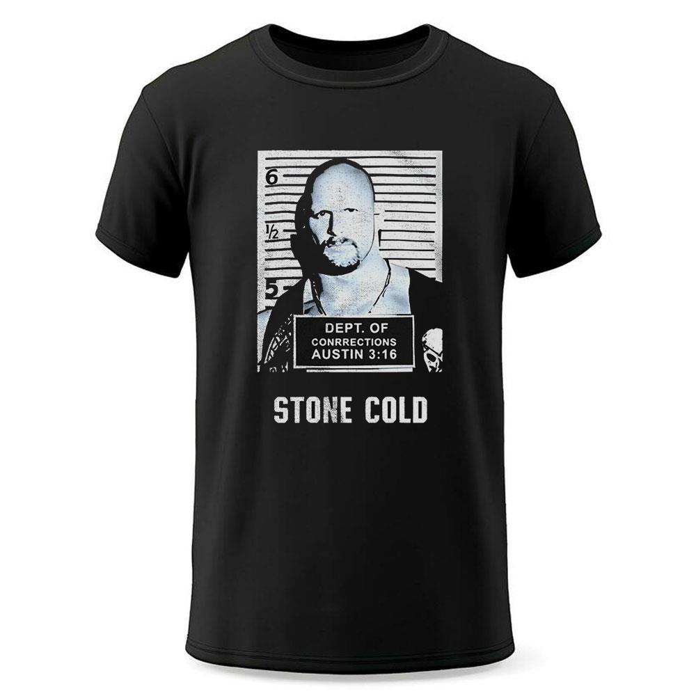 Stone Cold Steve Austin Wwe Mugshot Shirt Stone Cold Steve Austin Wwe Mugshot Shirt
