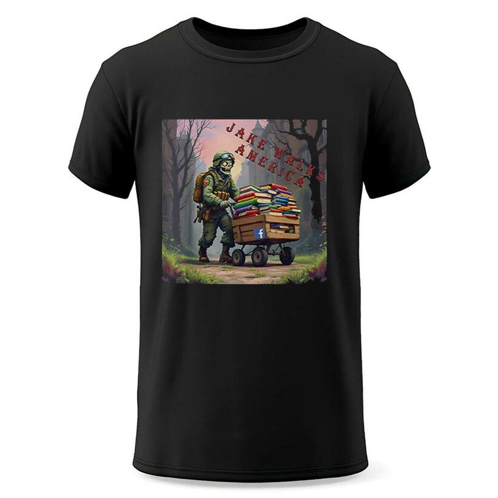 The Zombie Pusher Jake Walks America Shirt The Zombie Pusher Jake Walks America Shirt