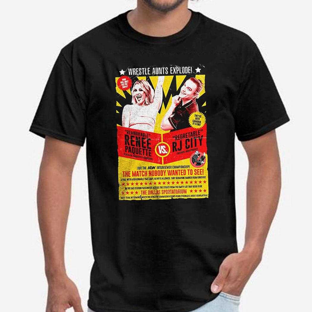 Wrestle Ants Explode Remarkable Laquerre Vs Rj City Shirt