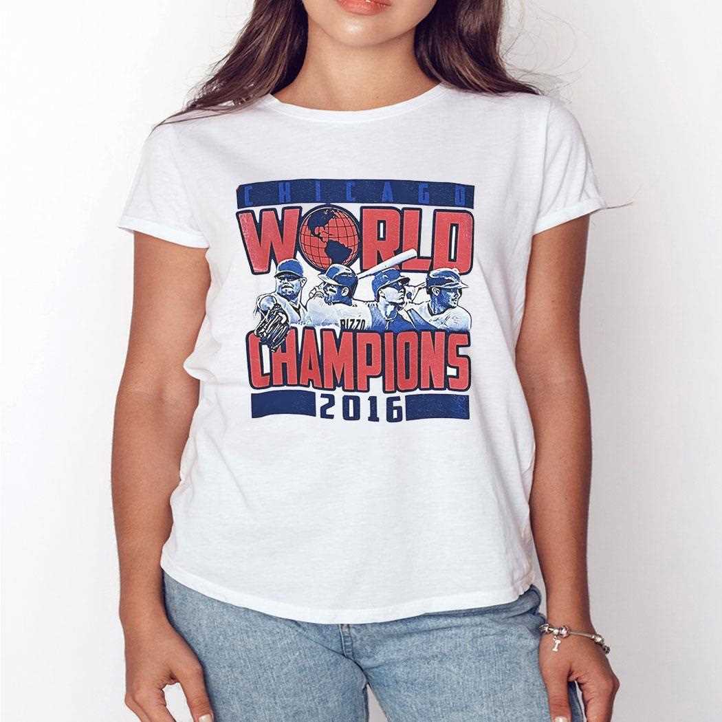 2016 Chicago Cubs World Lester Rizzo Baez Bryant Shirt 2016 Chicago Cubs World Lester Rizzo Baez Bryant Shirt