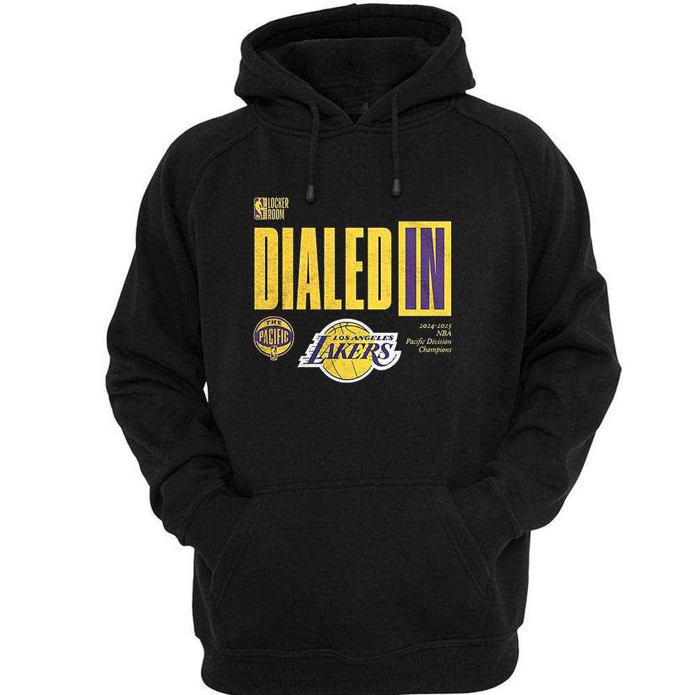 Los Angeles Lakers 2025 The Pacific Division Champions Locker Room Shirt Los Angeles Lakers 2025 The Pacific Division Champions Locker Room Shirt
