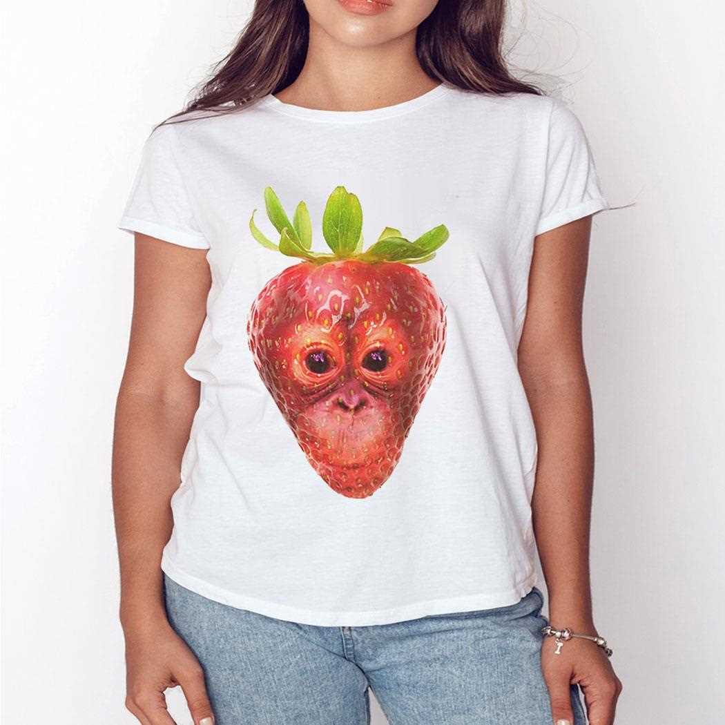 Strawberry Orangutan Shirt Strawberry Orangutan Shirt