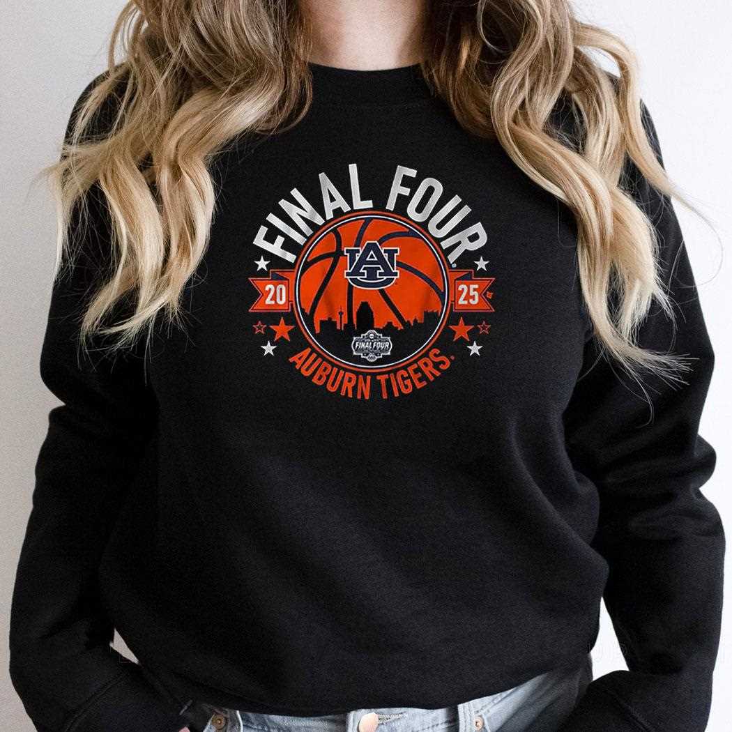 Auburn Basketball 2025 Final Four Shirt Auburn Basketball 2025 Final Four Shirt