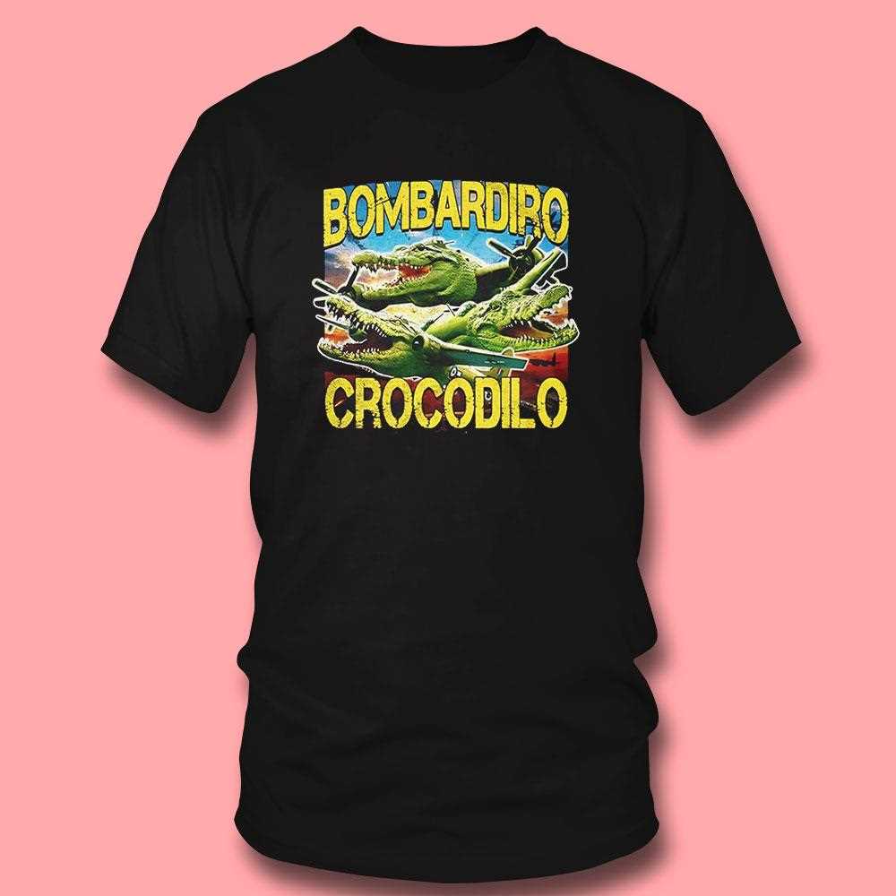 Bombardiro Crocodilo Brainrot Shirt Bombardiro Crocodilo Brainrot Shirt