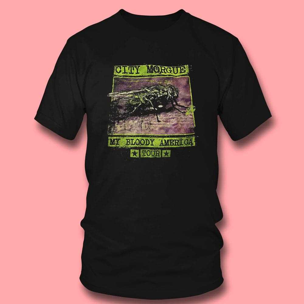 City Morgue My Bloody America Tour Shirt City Morgue My Bloody America Tour Shirt