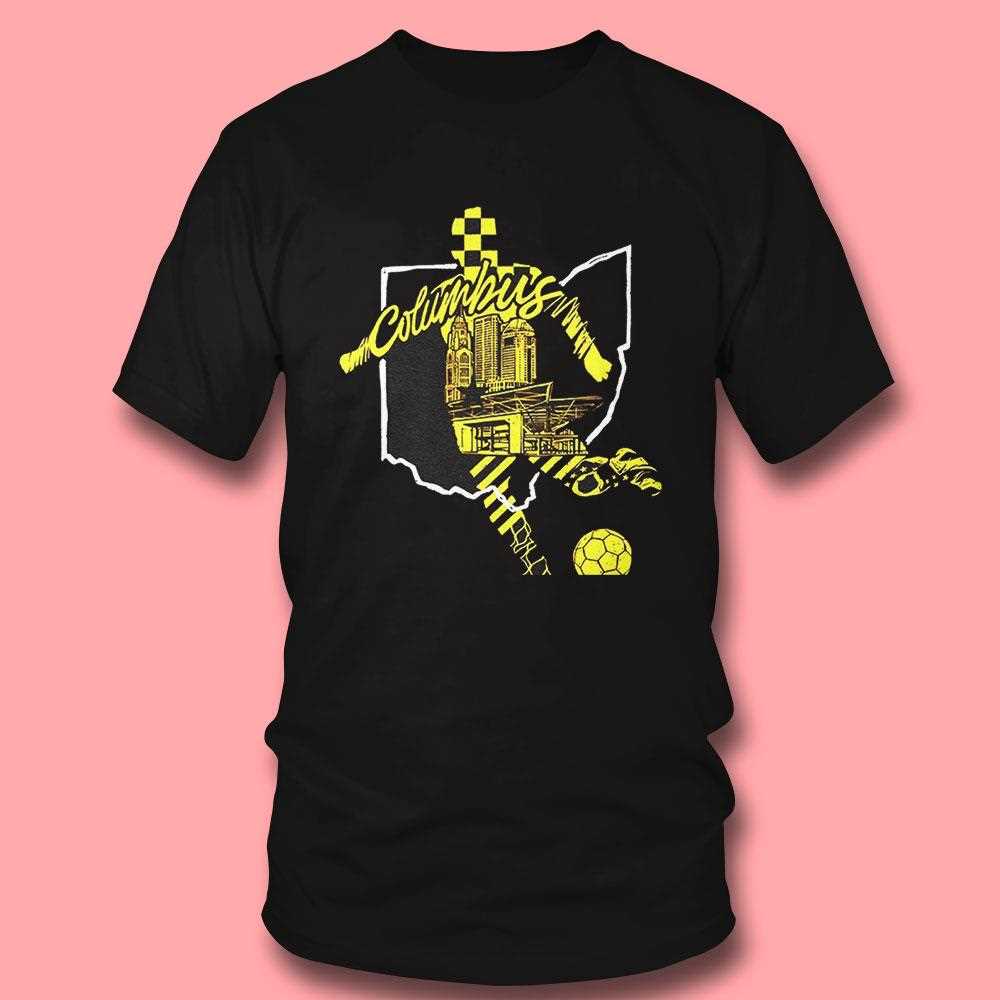 Columbus Crew Soccer Silhouette Shirt Columbus Crew Soccer Silhouette Shirt