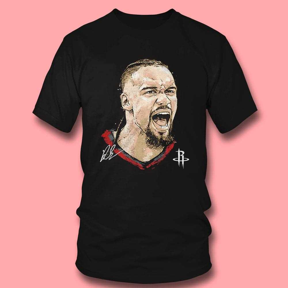 Dillon Brooks Houston Rockets Mlb Basketball Player Portrait Signature Shirt Dillon Brooks Houston Rockets Mlb Basketball Player Portrait Signature Shirt