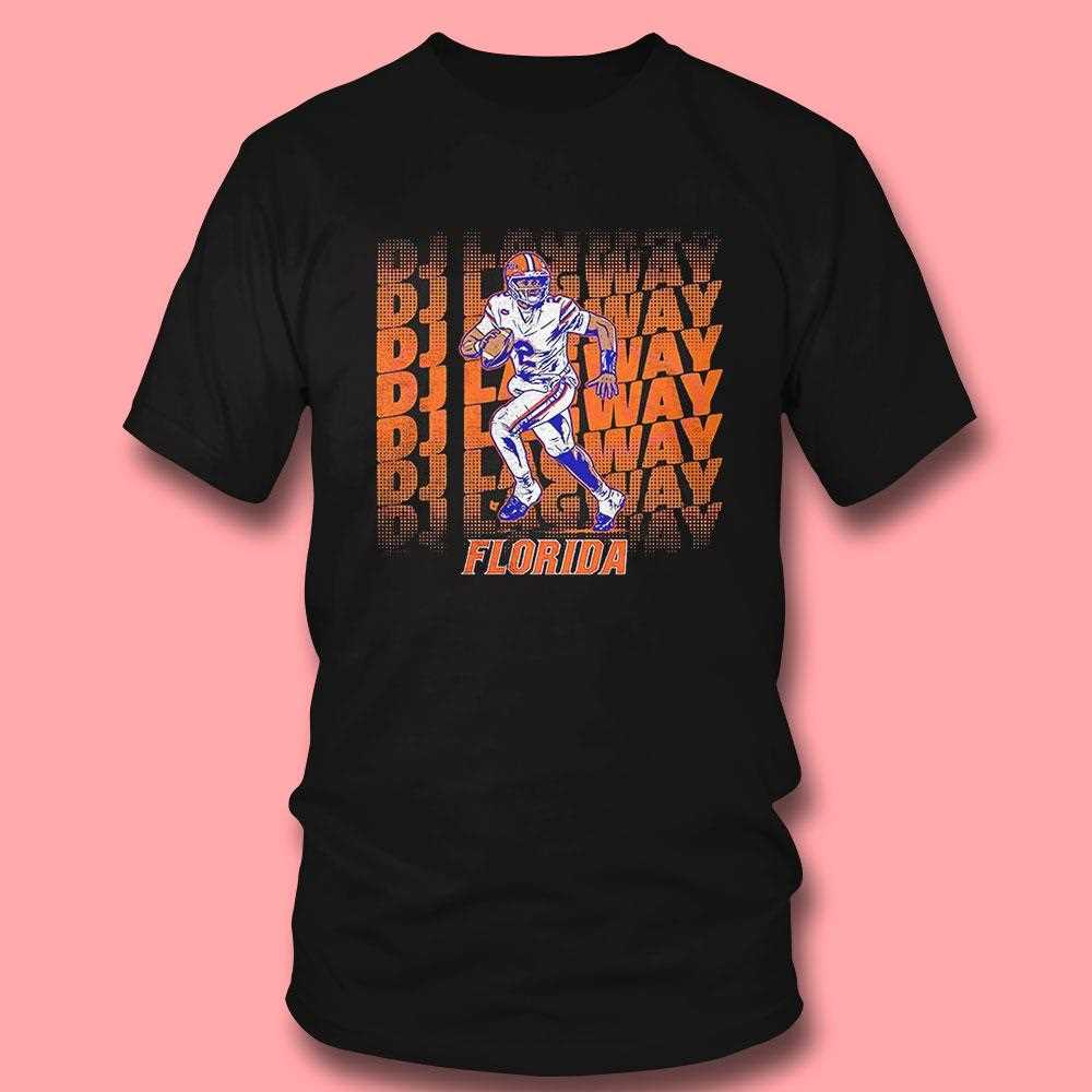 Dj Lagway Florida Gators Football Name Repeat Shirt Dj Lagway Florida Gators Football Name Repeat Shirt