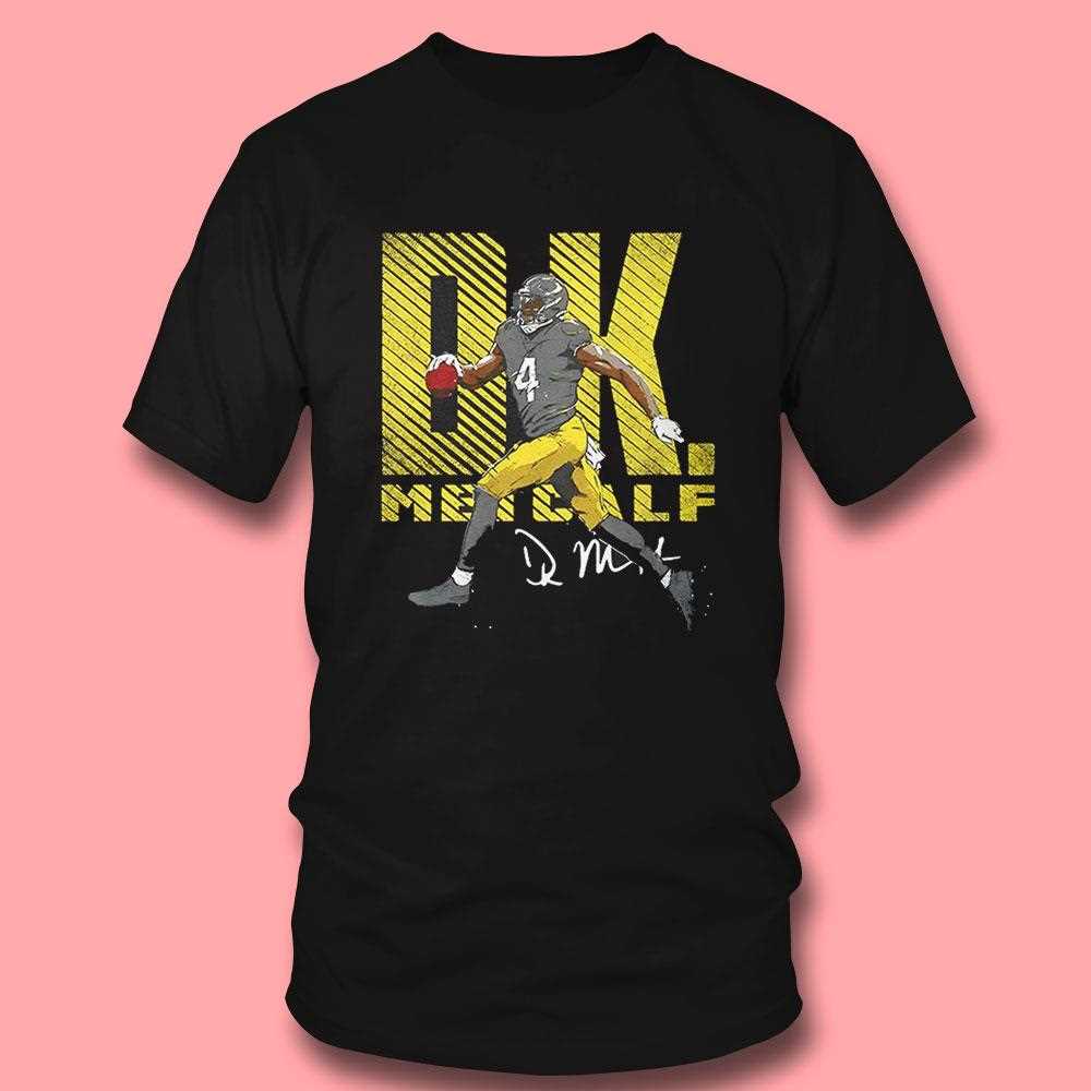 Dk Metcalf Pittsburgh Steelers Nfl Football Bold Shirt Dk Metcalf Pittsburgh Steelers Nfl Football Bold Shirt