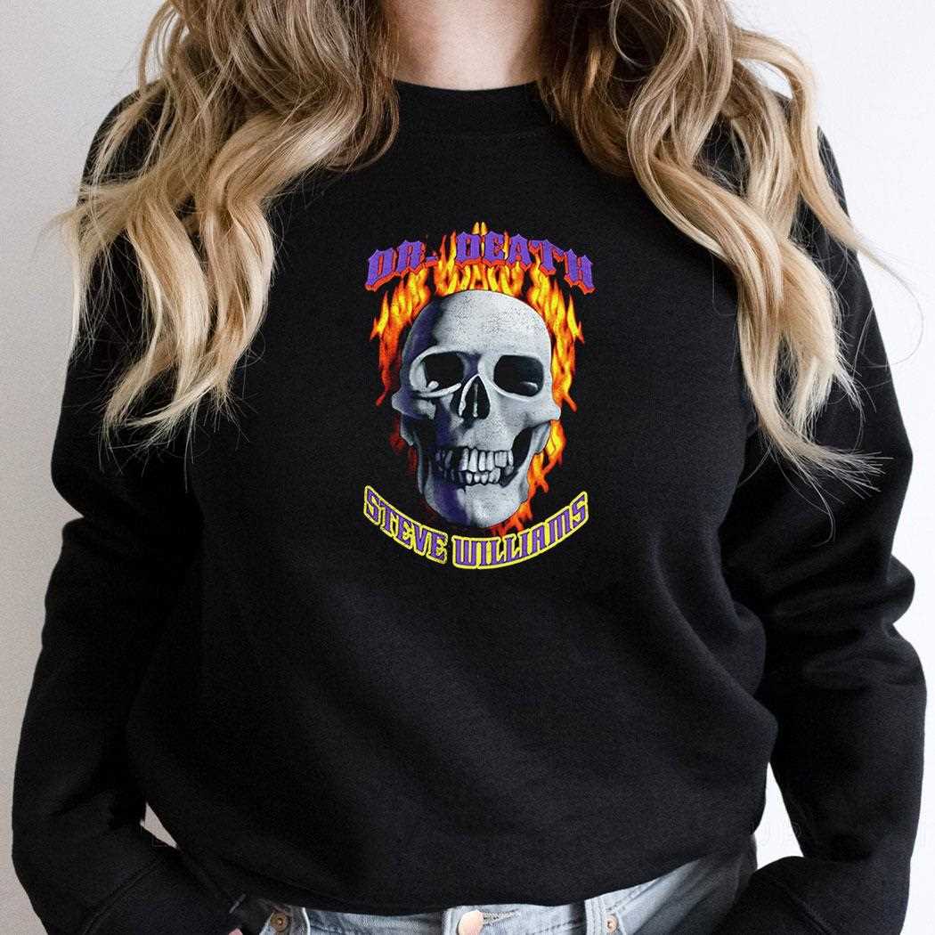 Dr Death Steve Williams Skull Shirt Dr Death Steve Williams Skull Shirt