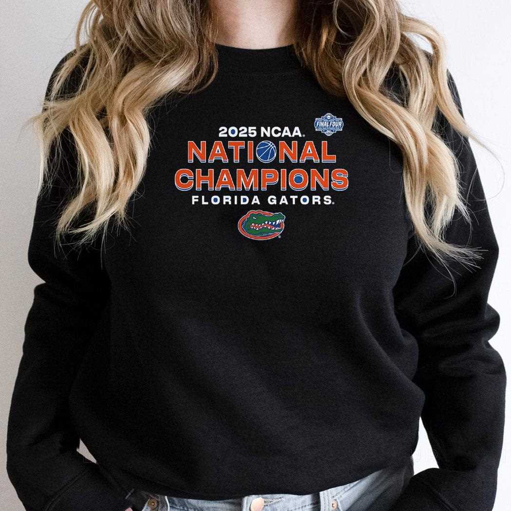 Florida Gators 2025 Ncaa Mens Basketball National Champions Schedule Shirt Florida Gators 2025 Ncaa Mens Basketball National Champions Schedule Shirt