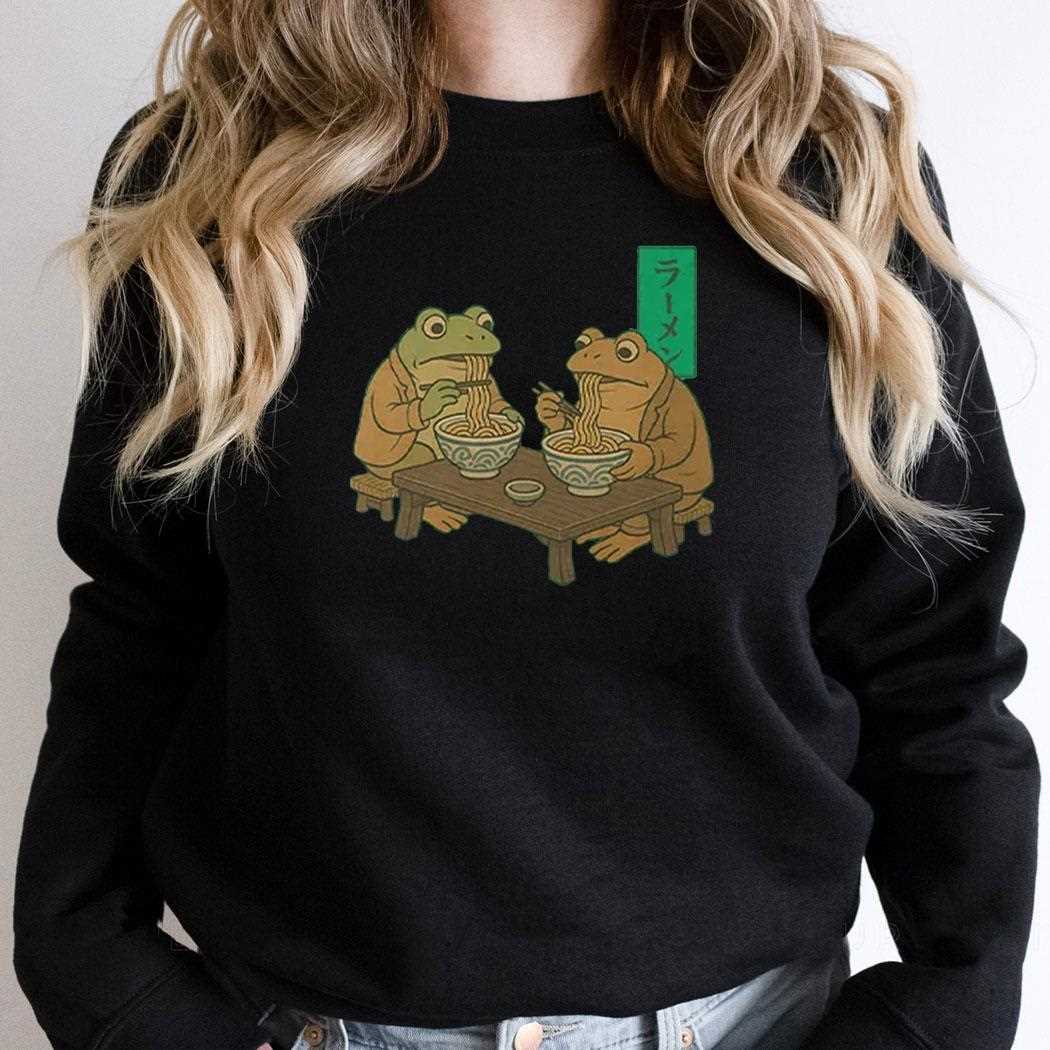 Frog And Toad Ramen Shirt Frog And Toad Ramen Shirt