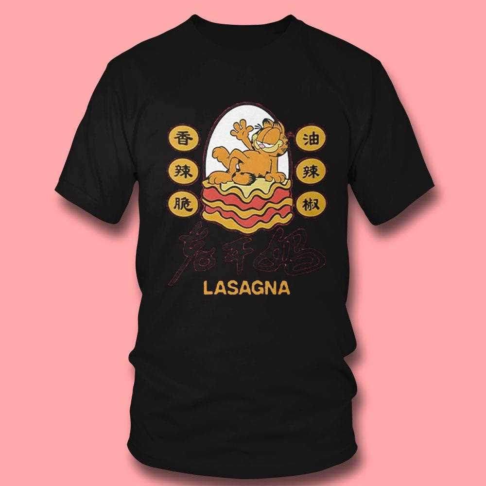 Garfield Lasagna Chili Oil Shirt Garfield Lasagna Chili Oil Shirt