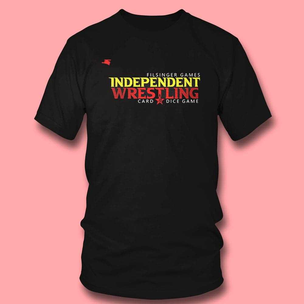 Independent Wrestling Card Dice Game Shirt Independent Wrestling Card Dice Game Shirt