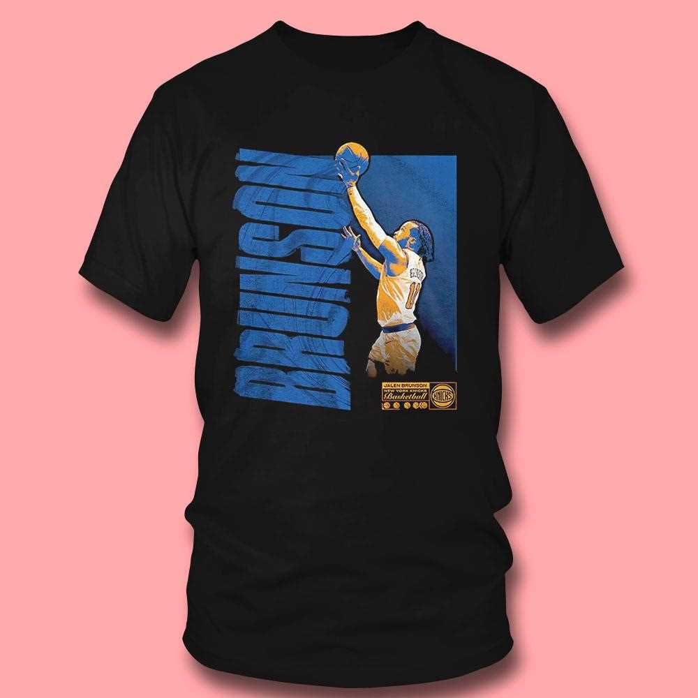 Jalen Brunson New York Knicks Nba Basketball Player Wave Shirt Jalen Brunson New York Knicks Nba Basketball Player Wave Shirt