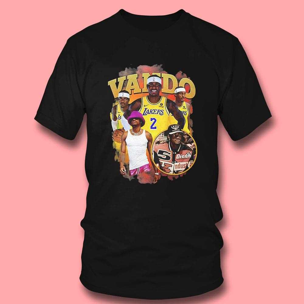 Jarred Vanderbilt Los Angeles Lakers Nba Basketball Player Graphic Shirt Jarred Vanderbilt Los Angeles Lakers Nba Basketball Player Graphic Shirt