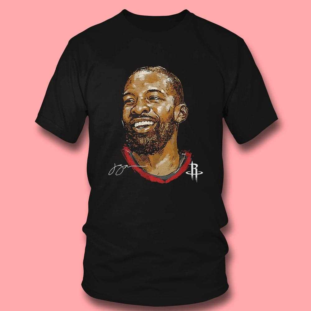 Jeff Green Houston Rockets Mlb Basketball Player Portrait Signature Shirt Jeff Green Houston Rockets Mlb Basketball Player Portrait Signature Shirt