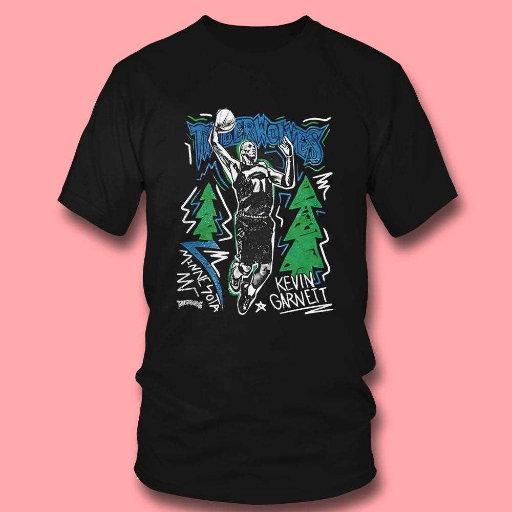 Kevin Garnett Minnesota Timberwolves Nba Basketball Chalked Up Shirt Kevin Garnett Minnesota Timberwolves Nba Basketball Chalked Up Shirt