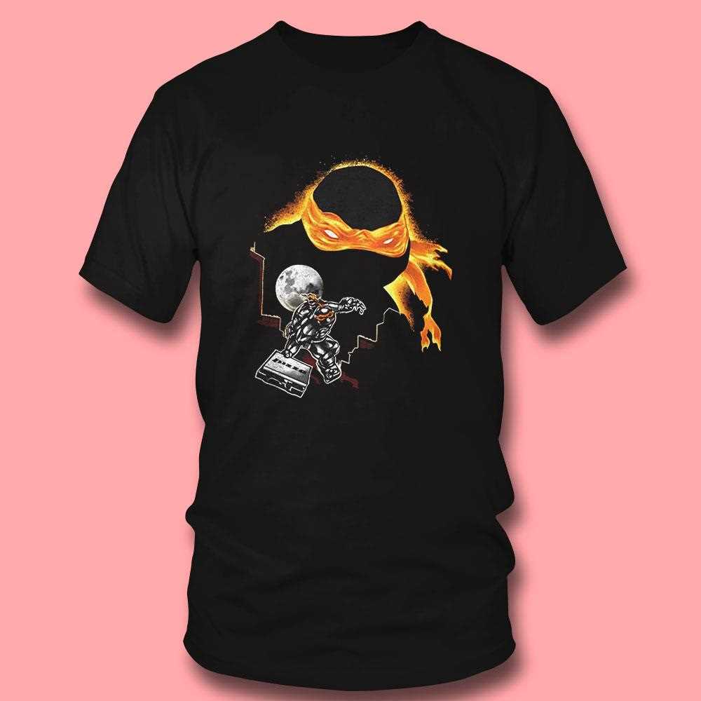 Michelangelo Teenage Mutant Ninja Turtles Nunchucks Wielder Ninja Shirt Michelangelo Teenage Mutant Ninja Turtles Nunchucks Wielder Ninja Shirt