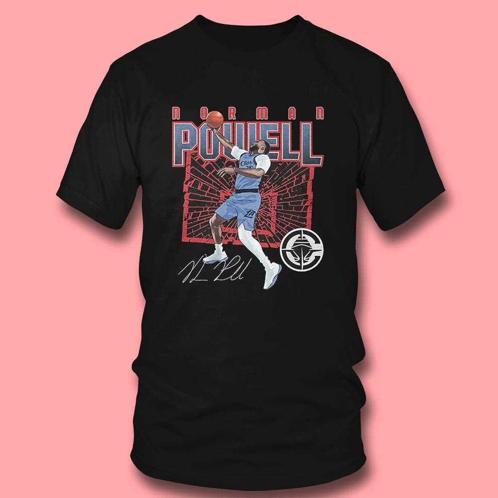 Norman Powell Los Angeles Clippers Mlb Basketball Player Shattered Signature Shirt Norman Powell Los Angeles Clippers Mlb Basketball Player Shattered Signature Shirt