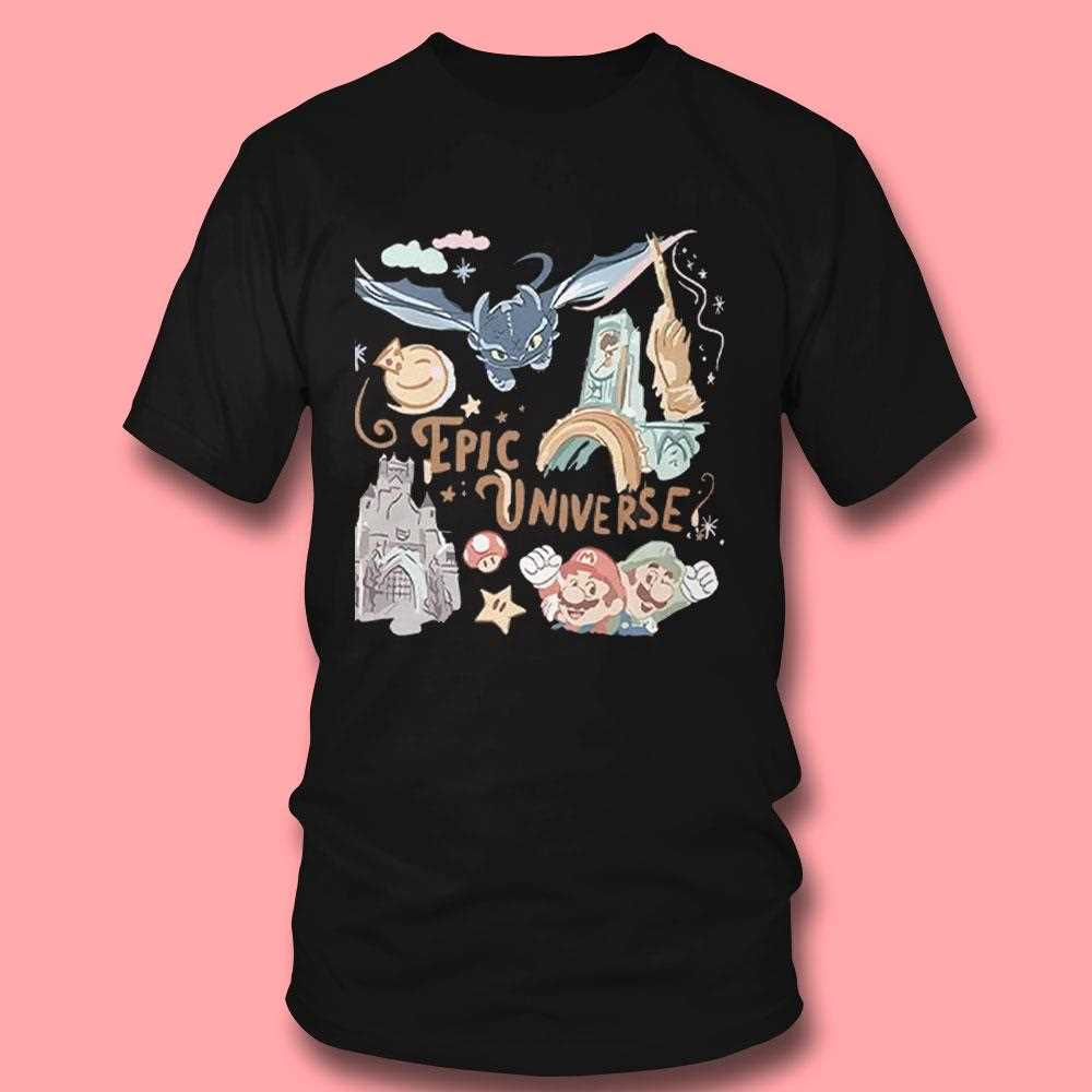 Orlando Park Epic Universe Shirt Orlando Park Epic Universe Shirt