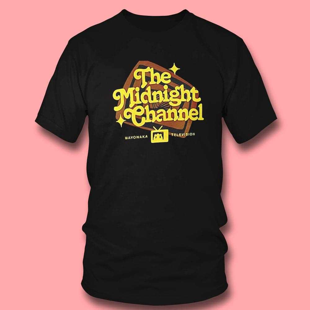 Persona 4 The Midnight Channel Shirt Persona 4 The Midnight Channel Shirt