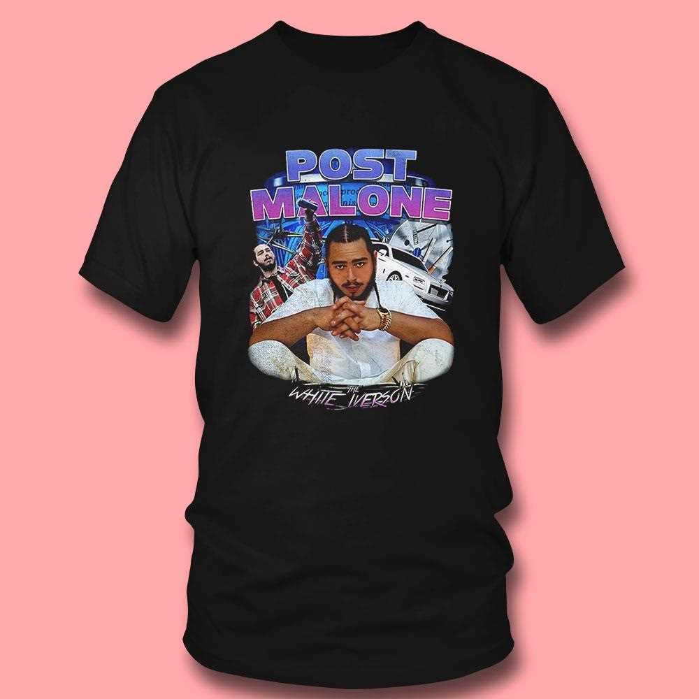 Post Malone The White Iverson Shirt Post Malone The White Iverson Shirt