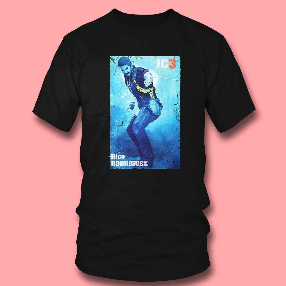 Rico Rodriguez Just Cause 3 Shirt Rico Rodriguez Just Cause 3 Shirt