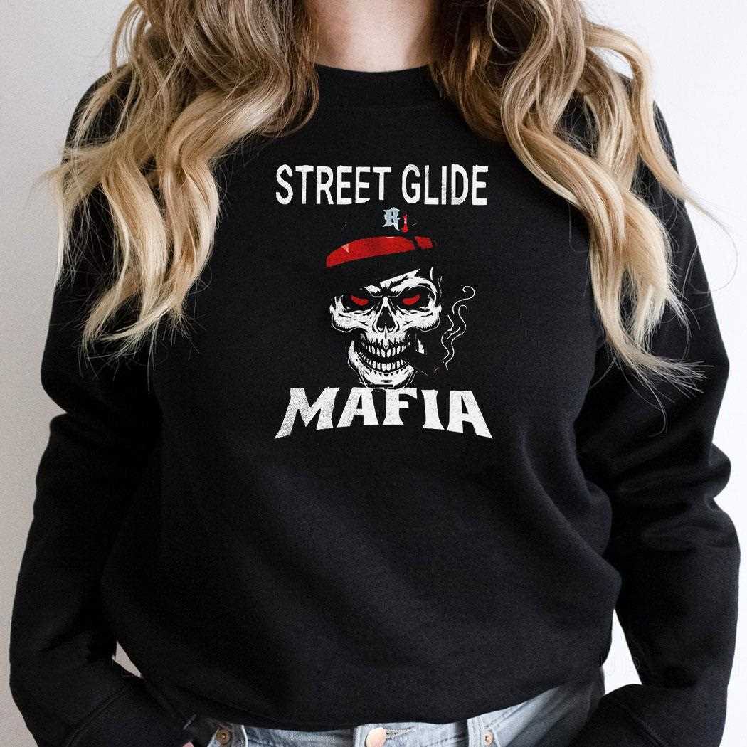 Skull Street Glide Mafia Shirt Skull Street Glide Mafia Shirt