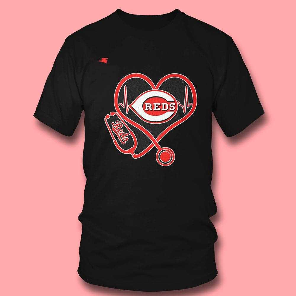 Stethoscope Cincinnati Reds Shirt Stethoscope Cincinnati Reds Shirt