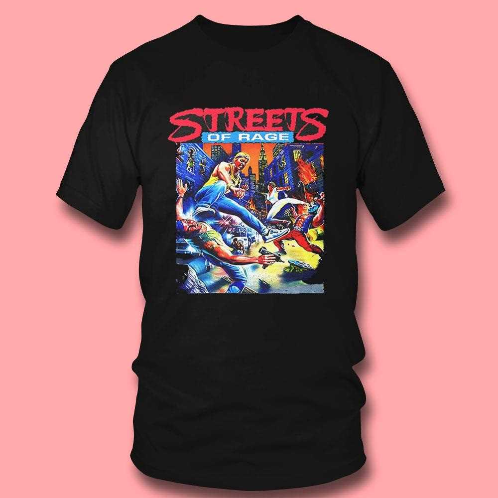 Streets Of Rage Cover Art Shirt Streets Of Rage Cover Art Shirt