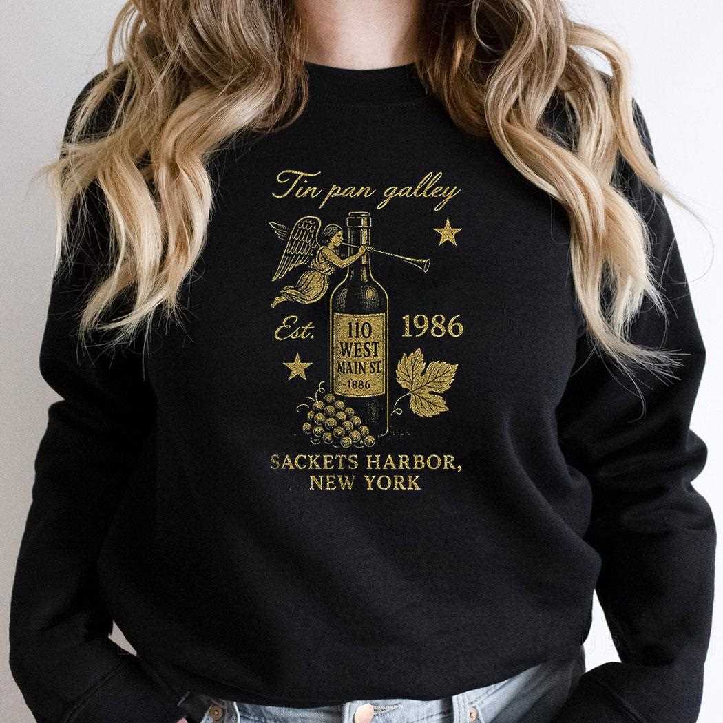 Tin Pan Galley Sackets Harbor New York Est 1986 Shirt Tin Pan Galley Sackets Harbor New York Est 1986 Shirt