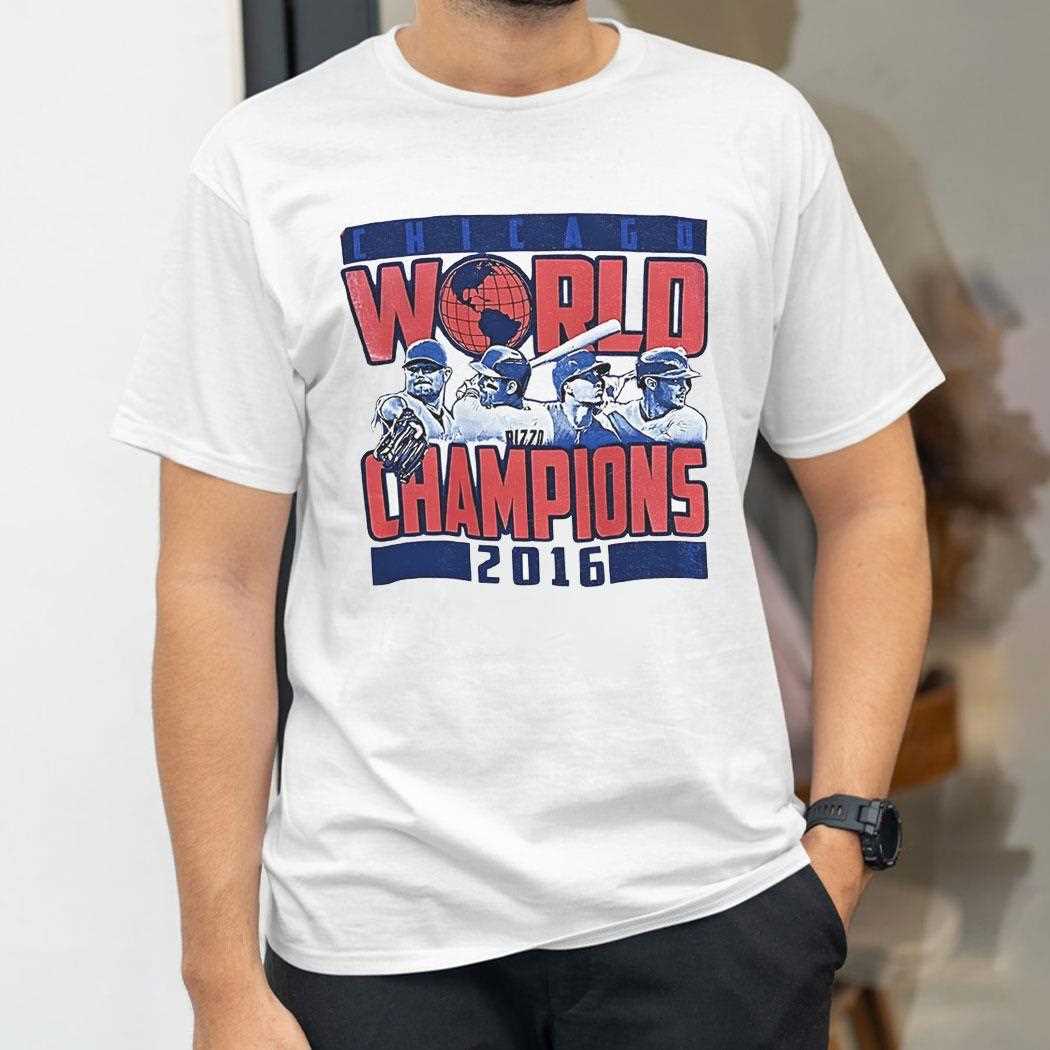 2016 Chicago Cubs World Lester Rizzo Baez Bryant Shirt 2016 Chicago Cubs World Lester Rizzo Baez Bryant Shirt