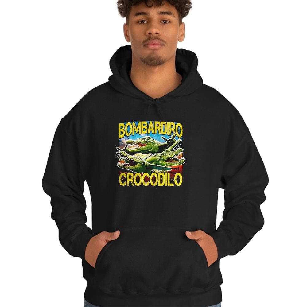 Bombardiro Crocodilo Brainrot Shirt Bombardiro Crocodilo Brainrot Shirt