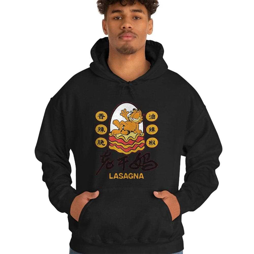 Garfield Lasagna Chili Oil Shirt Garfield Lasagna Chili Oil Shirt