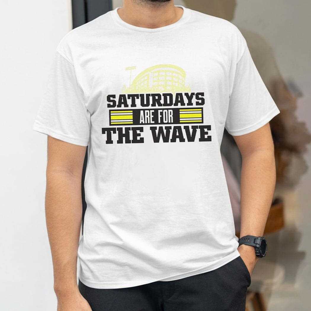 Iowa Hawkeyes Saturdays Are For The Wave Shirt Iowa Hawkeyes Saturdays Are For The Wave Shirt