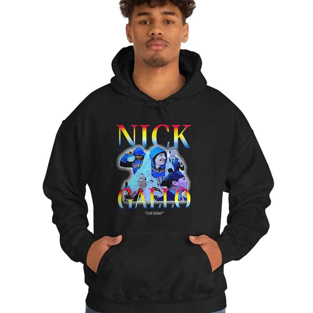 Jalen Williams Nick Gallo The Goat Shirt Jalen Williams Nick Gallo The Goat Shirt
