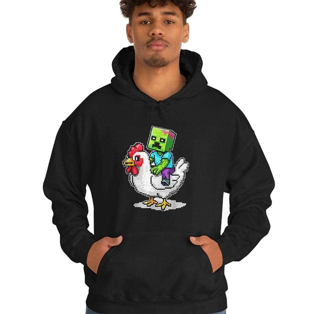 Minecraft Zombie Chicken Jockey Shirt Minecraft Zombie Chicken Jockey Shirt
