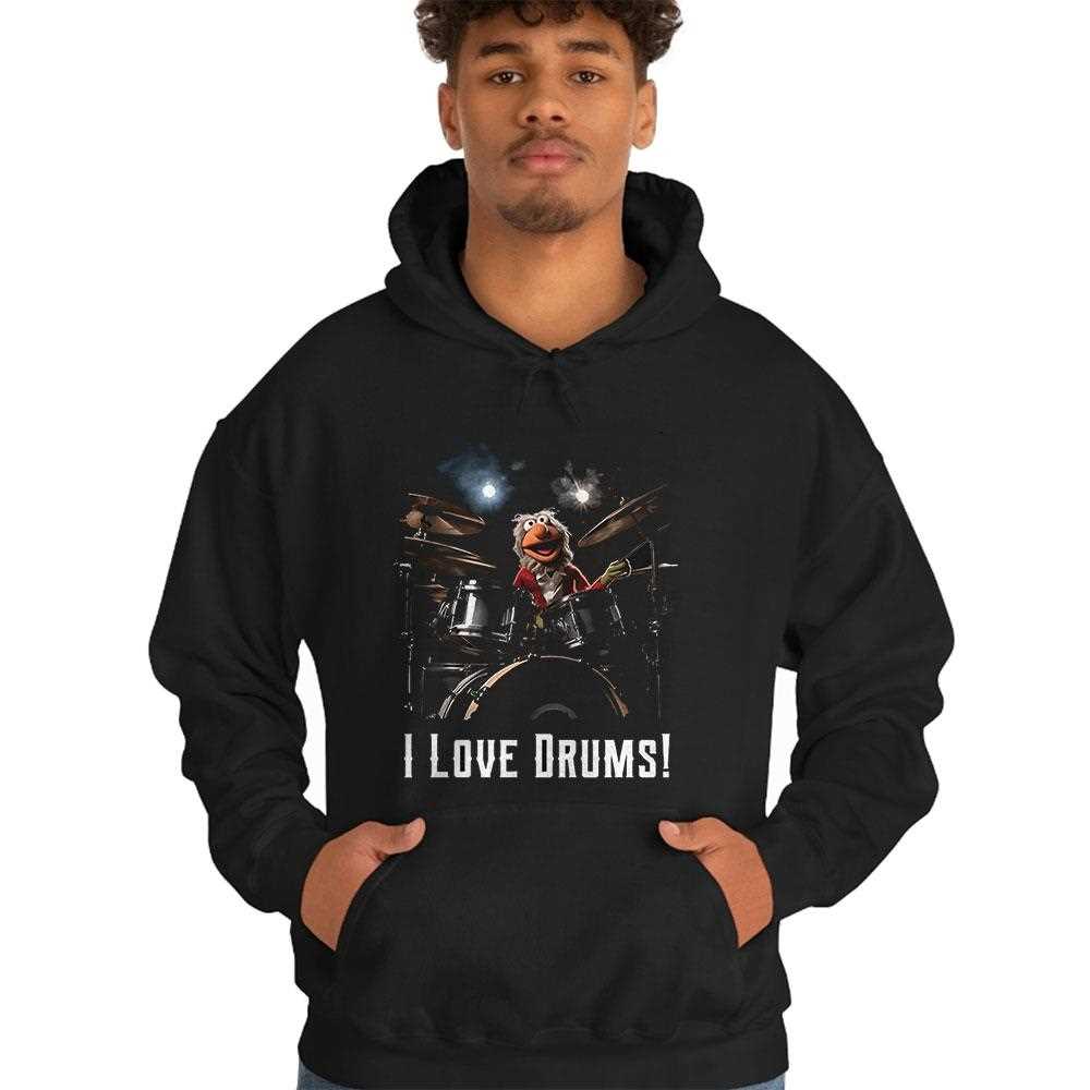 Muppets I Love Drums Shirt Muppets I Love Drums Shirt