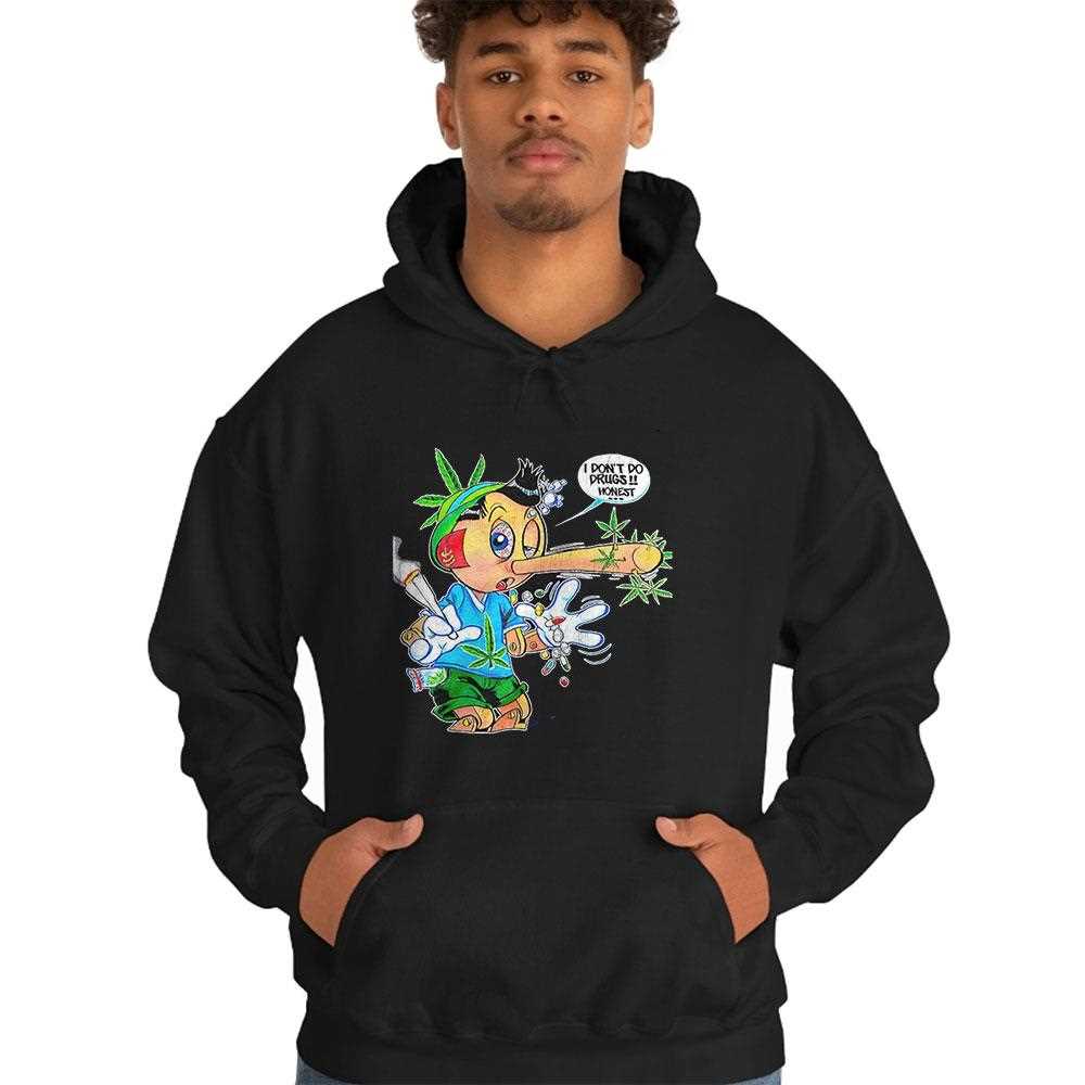 Pinocchio I Dont Do Drugs Honest Shirt Pinocchio I Dont Do Drugs Honest Shirt