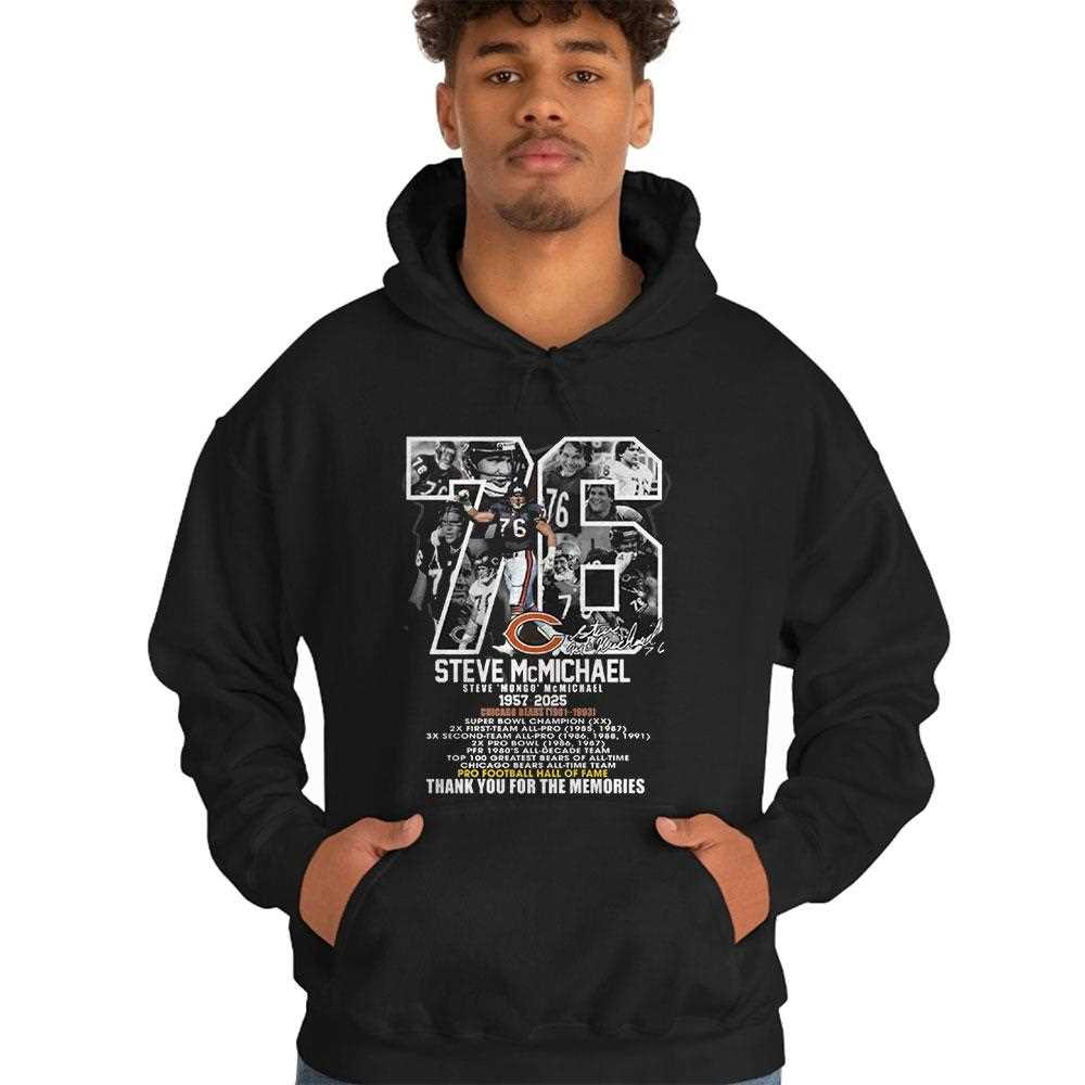 Steve Mongo Mcmichael 1957 2025 Thank You For The Memories Shirt Steve Mongo Mcmichael 1957 2025 Thank You For The Memories Shirt